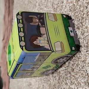 GIRL Scouts Collectible Nut Tin 2019 Green Jeep Bus